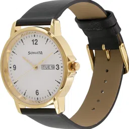 Sonata Essential Analog Watch - For Men NT1648YM05, NT77083YL01W|77083YL01|NT77083YL01W image 5
