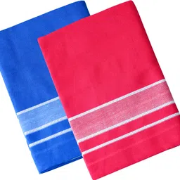 SRI BALAJI TEX 100% Pure Cotton Striped Men Dhoti-picture-26