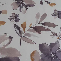 Purple Floral 180 TC Cotton King Sized Bed Sheets with 2 Pillow Covers by GM Fabrics image 4