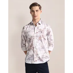 u.s. polo assn. Men Regular Fit Printed Spread Collar Casual Shirt-picture-13