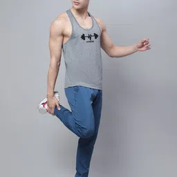 Friskers Printed Dry Fit Gym Vest image 2