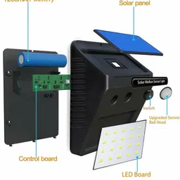 avj Step Light Wall Lamp Without Bulb image 2