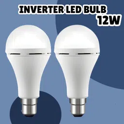 roar (Emergency Inverter Blub) charging 12W LED Bulb for Extended Lighting_Pack_2J39 4 hrs Bulb Emergency Light image 1
