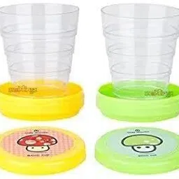 inara luxe Gatimaan Portable Plastic Foldable Drinking Glass-picture-48