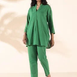trueBrowns Malang Pure Cotton Tunic & Trouser Co-Ords image 5