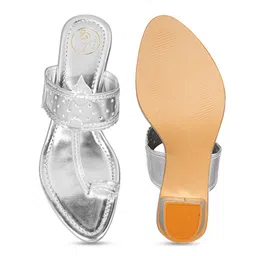 MEHNAM One Toe Block Heels image 2