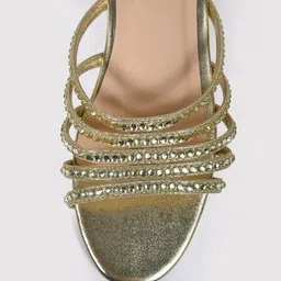 yellowsoles Embellished Strappy Block Heels image 3