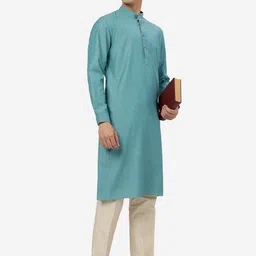 Modi Kurta Mandarin Collar Long Sleeves Kurtas image 2