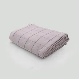 Purple Banana Double Cloth Checkered 300 GSM Bath Towel by DOCTOR TOWELS image 2