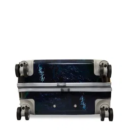 Polo Class Black Printed Trolley Bag image 5