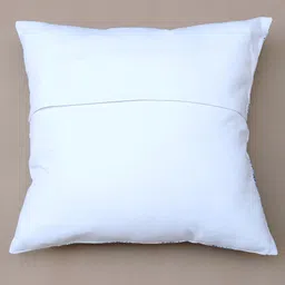 DESIGN GAATHA Assorted White & Blue 2 Pieces Floral Square Cushion Covers image 5