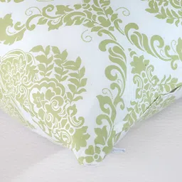 Texstylers Green 2 Pieces Cotton Ethnic Motifs Square Cushion Covers image 3