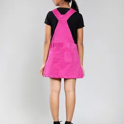merrigo kidz CACA CINA Magenta Pinafore Dress image 4