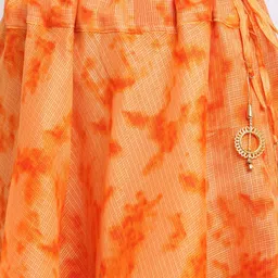 SOUNDARYA Printed Pure Cotton Maxi Skirt image 3