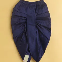 BAESD Boys Floral Printed Mandarin Collar Regular Straight Kurta With Dhoti Pants image 4