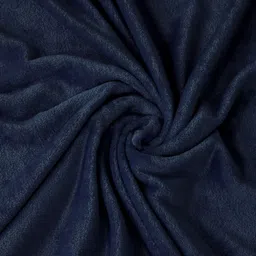 FABINALIV Navy Blue Woollen 300 TC King Bedsheet With 2 Pillow Covers image 5