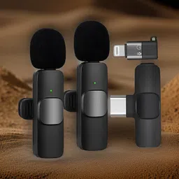 yaroh B41_K8 Wireless Mic & Charging Case: Perfect for YouTube Microphone image 1