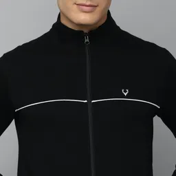 allen solly Men Full Sleeve Solid Sweatshirt image 5