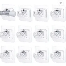 duant Wall Brackets No Screw Towel Rod Hooks for Home Bathroom and Hotel Use Hook 12 image 1