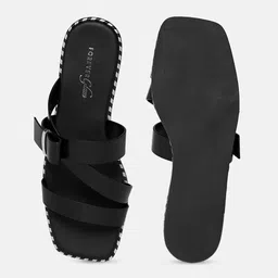 Forever Glam by Pantaloons Women Open Toe Flats With Bows image 5