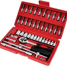 lumevo 46-Piece 1/4" Drive Socket & Bit Set Power & Hand Tool Kit image 3