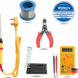 walkers WKCB22M1 6in1 Basic 25W Soldering Iron Machine Combo Kit with Digital Multimeter 25 W Simple-picture-13