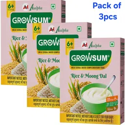 growsum GROWSUMS RICE & MOONG DAL Cereal-picture-28