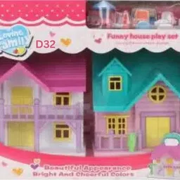 snm97 Dream Funny House Play Set Doll House Set for Boys and Girls_24-picture-39