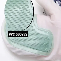 Kuber Industries Green Silicon Non-Slippery & Durable Kitchen Gloves image 3