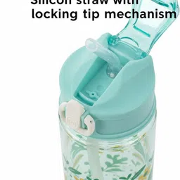 ogaura Imported Brainrot Series Sipper Bottle with Straw and Strap for kids and Adult 1000 ml Water Bottle image 3