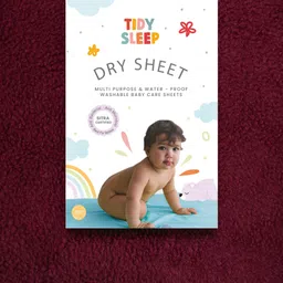 tidy sleep Cotton, Fleece Baby Bed Protecting Mat image 2
