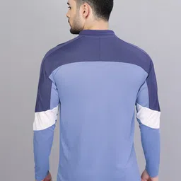 Technosport Polo Collar Antimicrobial Slim Fit Training & Gym T-shirt image 5