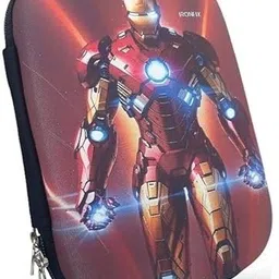 ironfix Hard Pencil Case/Box Stationary, Cosmetic Zip Pouch Bag For Boys Kids Iron Man Organizer Art EVA Pencil Box-picture-31