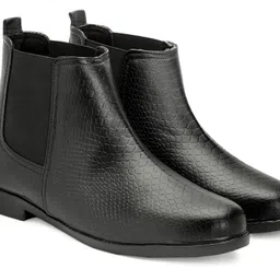 patasha Men’s Premium Brown Leather Chelsea Boots with Rugged Sole Boots For Men-picture-12