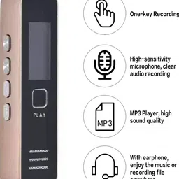 DDLC Mini LCD Digital Voice Recorder Professional Audio Recorder MP3 Player NA Voice Recorder image 4