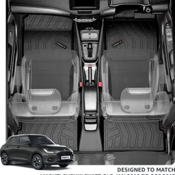 qpo TPV 5D Mat For Maruti Suzuki Swift image 2