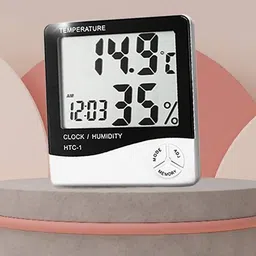 yogi-tech Digital White Clock-picture-13