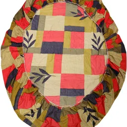 Queen Size Fitted Cotton Breathable Mattress Cover-image-29