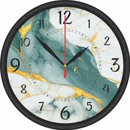 radhe custom arts Analog 10 cm X 25 cm Wall Clock-picture-19