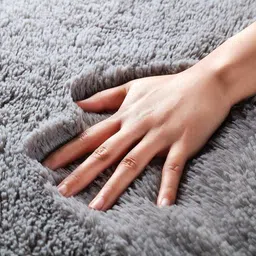 shag weaving Multicolor Polyester Carpet image 3