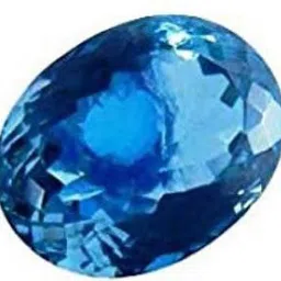 hoseki Excellent Quality Certified Blue Topaz stone 8.0ct Regular Oval Crystal Stone-picture-23