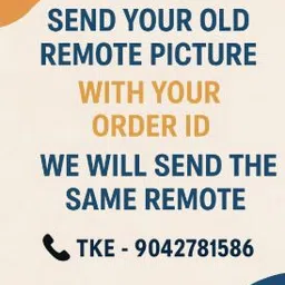 Tke Smart LED TV Remote Non Voice(AAC) Samsung Remote Controller image 4