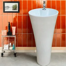 Wash Basin Pedestal|Damru Wash Basin|Wash Basin Hand Wash Stand| EXCLUSIVE TM SERIES'S PREMIUM GRADE QUALITY|DAMRU WASHBASIN| Pedestal Basin-image-15