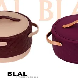 blal Plastic Thermoware Casserole Set | Insulated Hot Pot for Kitchen & Dining Pack of 2 Thermoware Casserole Set-picture-15