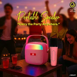 jajot J Walky Mini Portable 8 W Bluetooth Party Speaker image 5