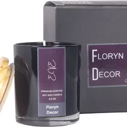 floryn decor Aromatic Wooden Lid Scented Candles - Perfect for Home Decor, Gifts & Relaxation Candle image 5