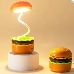 paa badhum Burger Lamp for Kids & Adults Table Lamp (3 cm, Multicolor) Table Lamp-picture-23