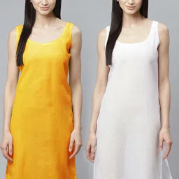 ada Women White, Yellow Camisole-picture-34