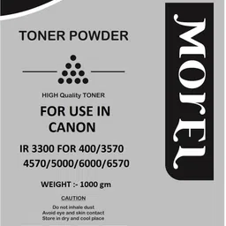 MOREL PREMIUM QUALITY TONER POWDER FOR USE IN CANON IMAGE RUNNER 3300 / 400 / 3570 / 4570 / 5000 / 6000 / 6570 PHOTOCOPIER XEROX MACHINE Black Ink Toner-picture-17