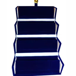 atorakushon Blue Set of 6 Reusable Jewellery Organiser Organisers image 2